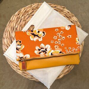 Rachel Pally reversible foldover clutch